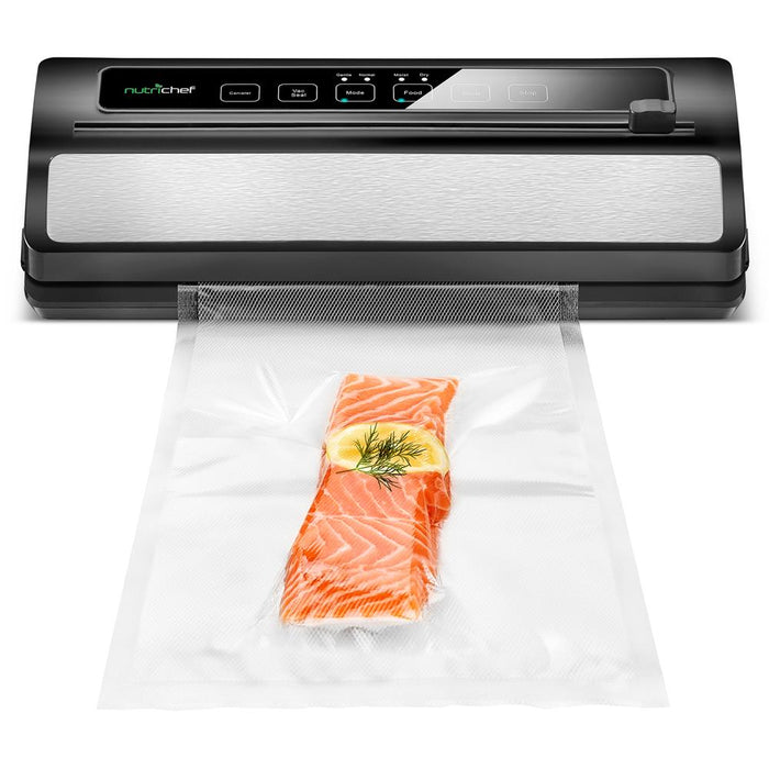 Food Vacuum Sealer, Extends Shelf Life, Stainless Steel & ABS, 110W