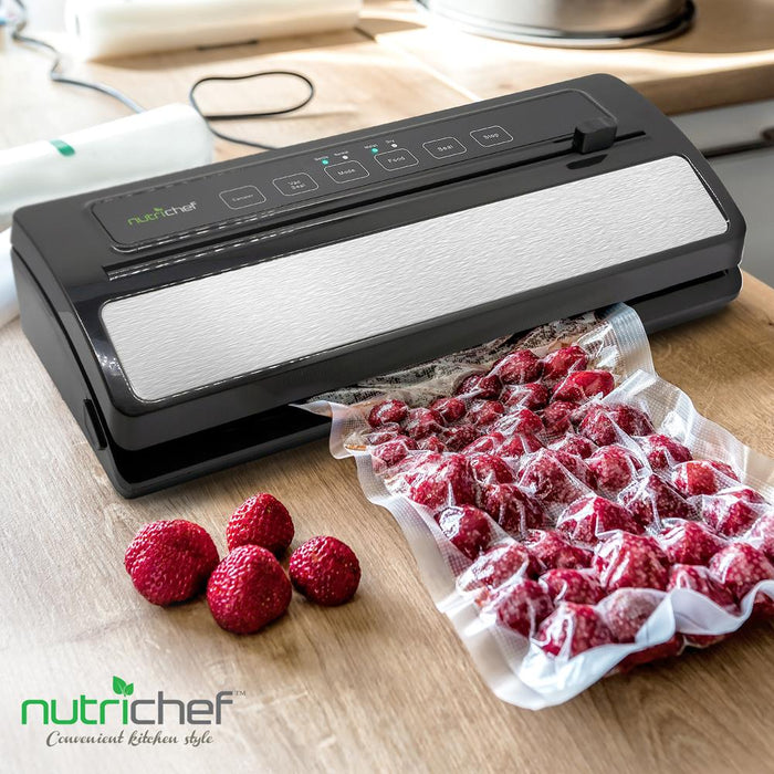 Food Vacuum Sealer, Extends Shelf Life, Stainless Steel & ABS, 110W