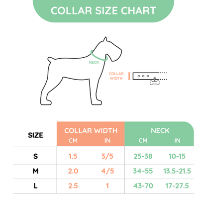 Hugsmart Products Inc COLLARS FoodieTime Dog Collar