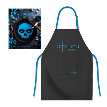 Forbidden Feasts: The Official Lights Out Cookbook and Apron Gift Set