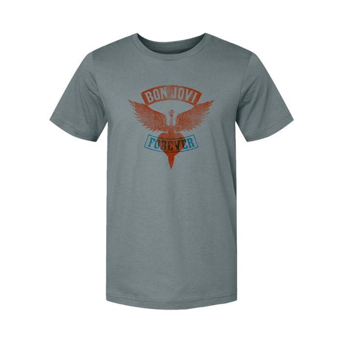 Forever Patch Steel Blue T-Shirt