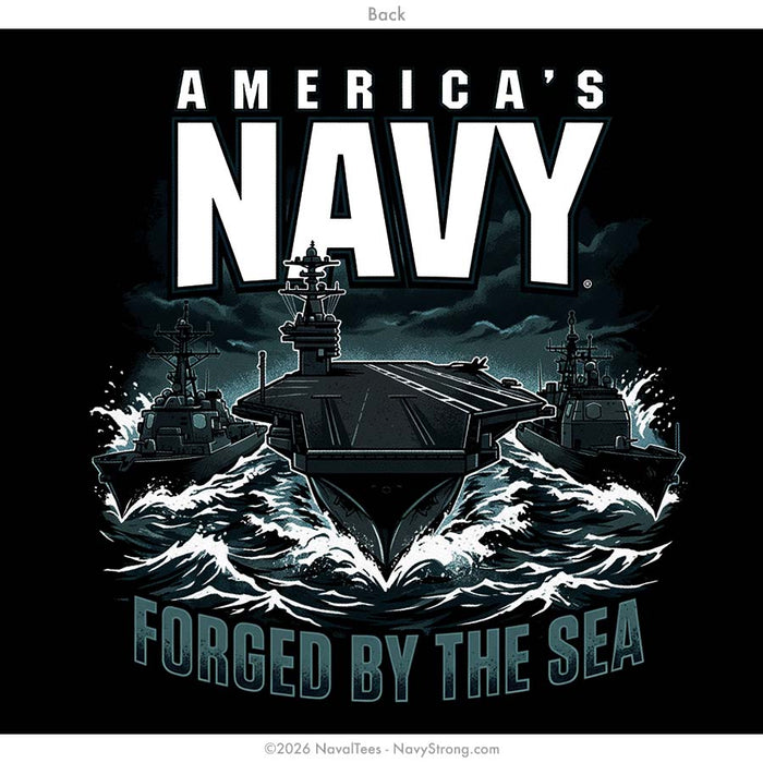 "Forged by the Sea" Tee | Black