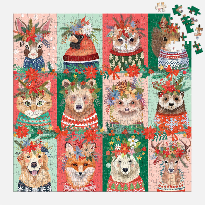 Furry and Bright | 500 Piece Jigsaw Puzzle