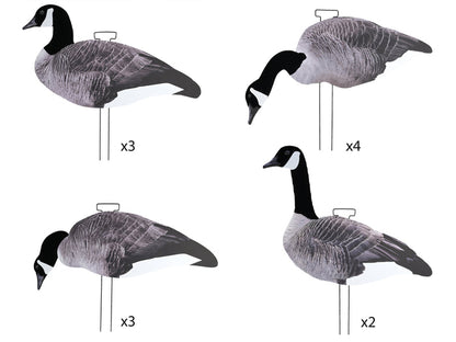 Game On Canada Goose 2D Silhouette Decoys 12 Piece Pack