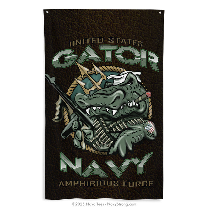 "Gator Navy" Flag | 55" x 34"