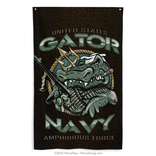 "Gator Navy" Flag | 55" x 34"