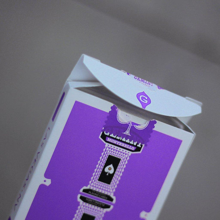 Gemini Casino Purple Playing Cards by Gemini
