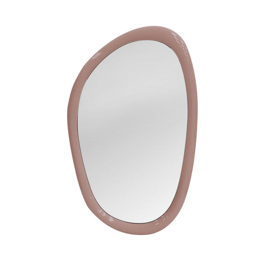 Glossy Fluid Mirror Mocha Mousse