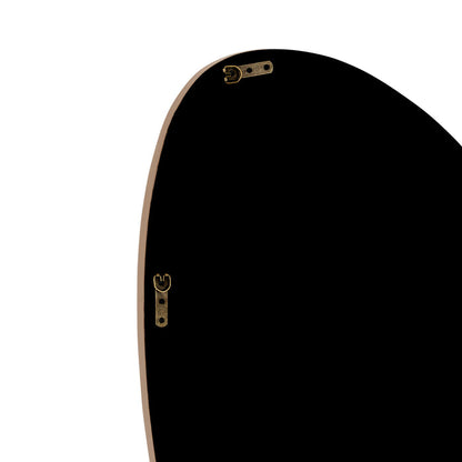 Glossy Fluid Mirror Mocha Mousse