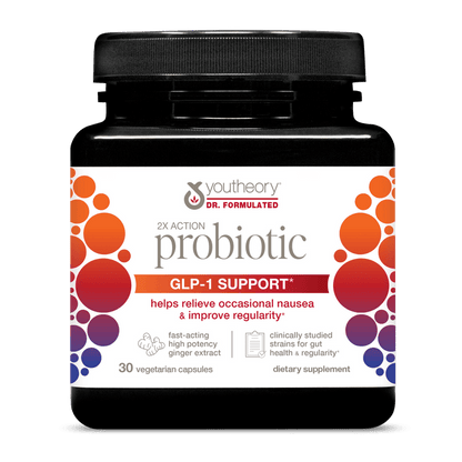 GSPC.00080 Youtheory GLP-1 Support 2x Action Probiotic 30 Capsules Product Main Image