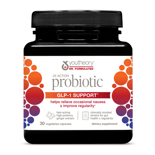 GSPC.00080 Youtheory GLP-1 Support 2x Action Probiotic 30 Capsules Product Main Image