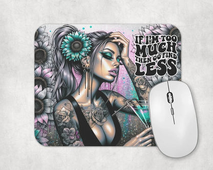 Go Find Less | Mouse Pad