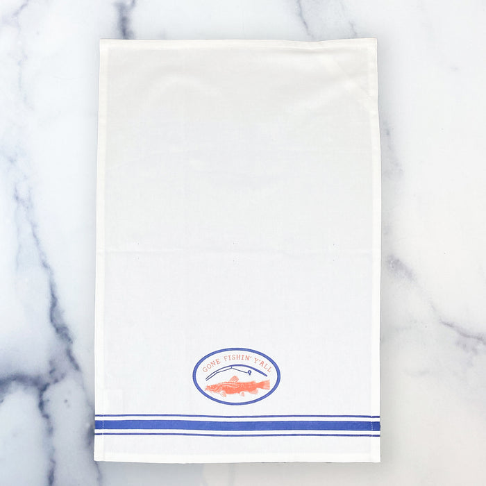Gone Fishin Y'all Towel Set