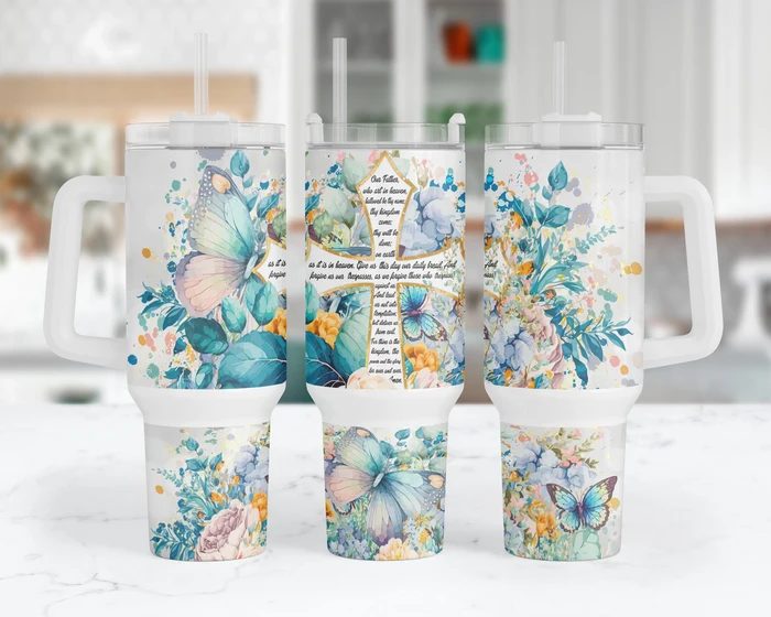 Graceful Wings | 40 oz Tumbler