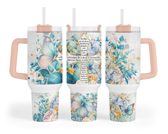 Graceful Wings | 40 oz Tumbler