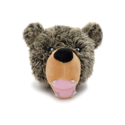 fabdog dog toys Grizzly Bear Plush Faball Dog Toy - Sz Large