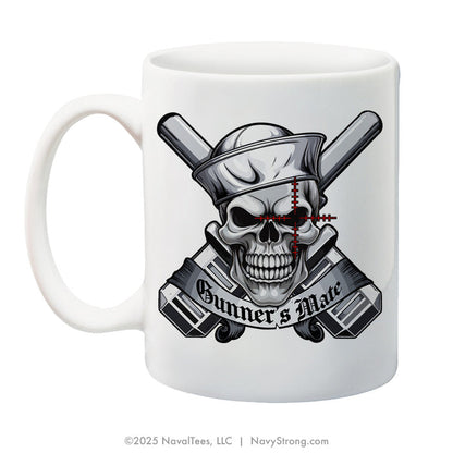 "Gunner Skull" | 15 oz Coffee Mug