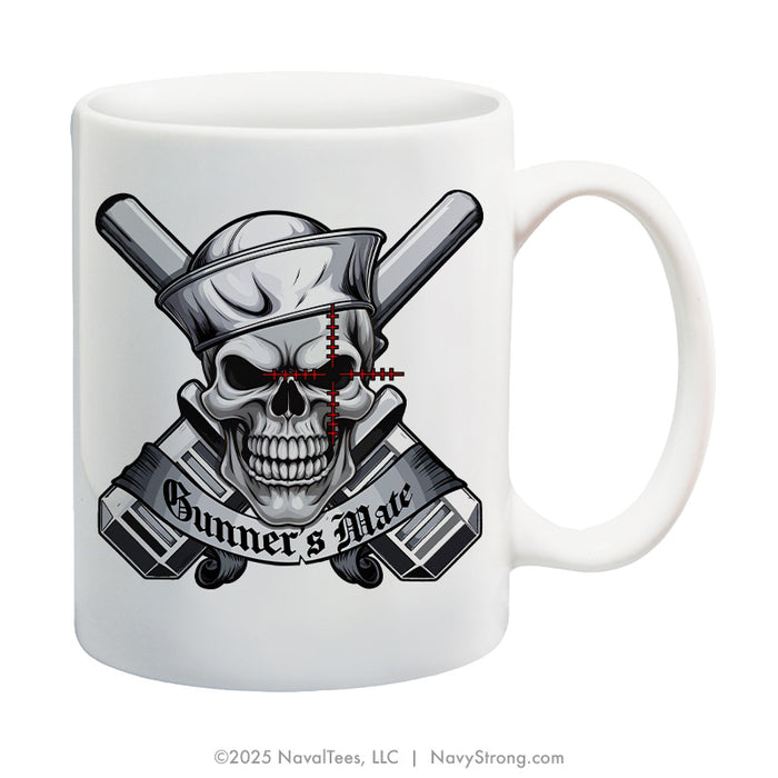 "Gunner Skull" | 15 oz Coffee Mug