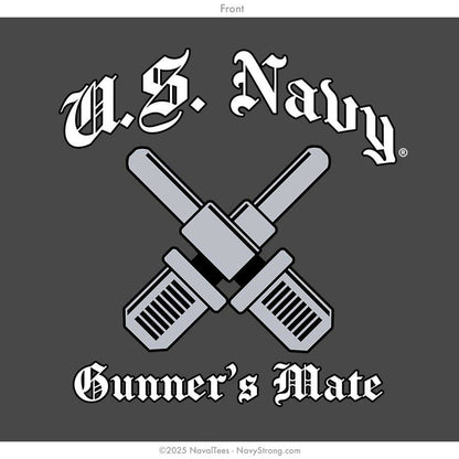 "Gunner Skull" Hooded Sweatshirt | Charcoal