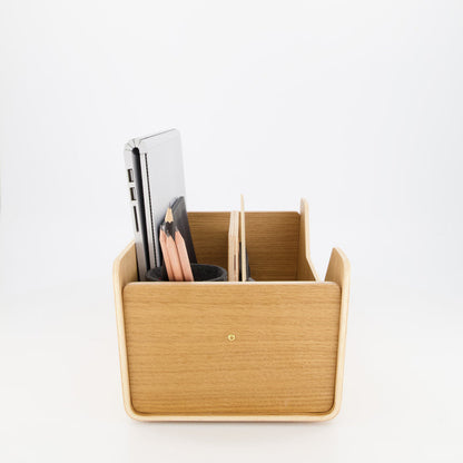 Gustav Dot desk organizer – side profile view