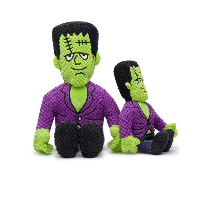 fabdog dog toys Halloween Frankenstein Floppy Crinkly Plush Squeaky Dog Toy - Large