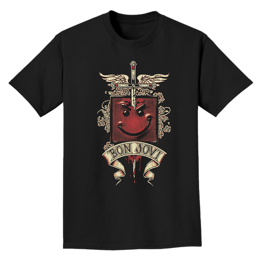 Have A Nice Day Black T-Shirt Front