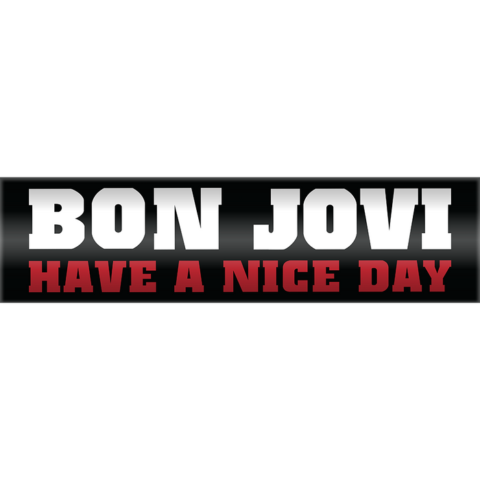 Have a Nice Day Bumper Sticker