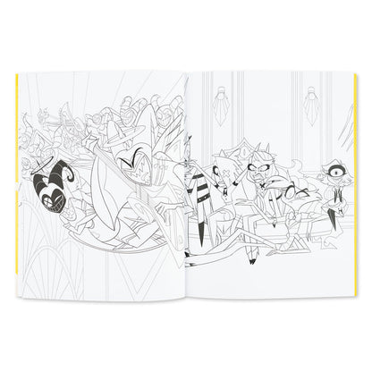 Hazbin Hotel: The Official Coloring Book
