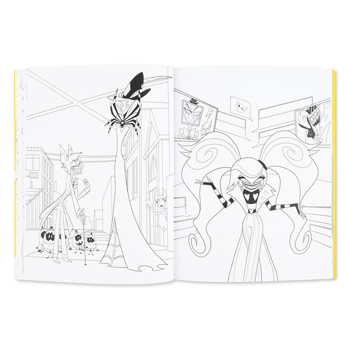 Hazbin Hotel: The Official Coloring Book