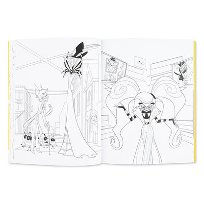 Hazbin Hotel: The Official Coloring Book