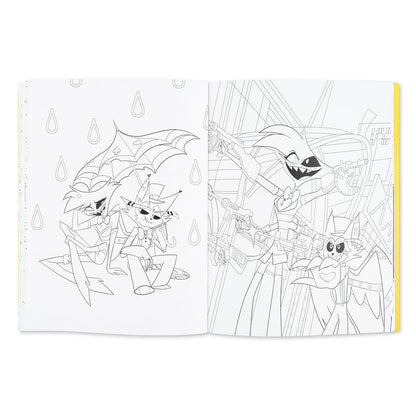 Hazbin Hotel: The Official Coloring Book
