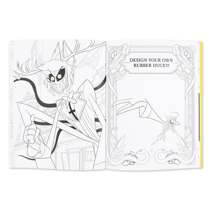 Hazbin Hotel: The Official Coloring Book