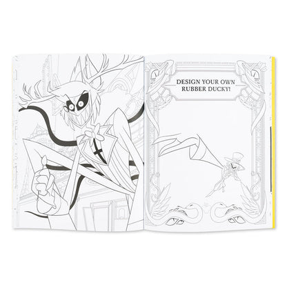 Hazbin Hotel: The Official Coloring Book