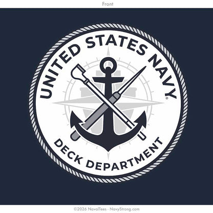 "Helm of the Watch" Crewneck Sweatshirt | Navy