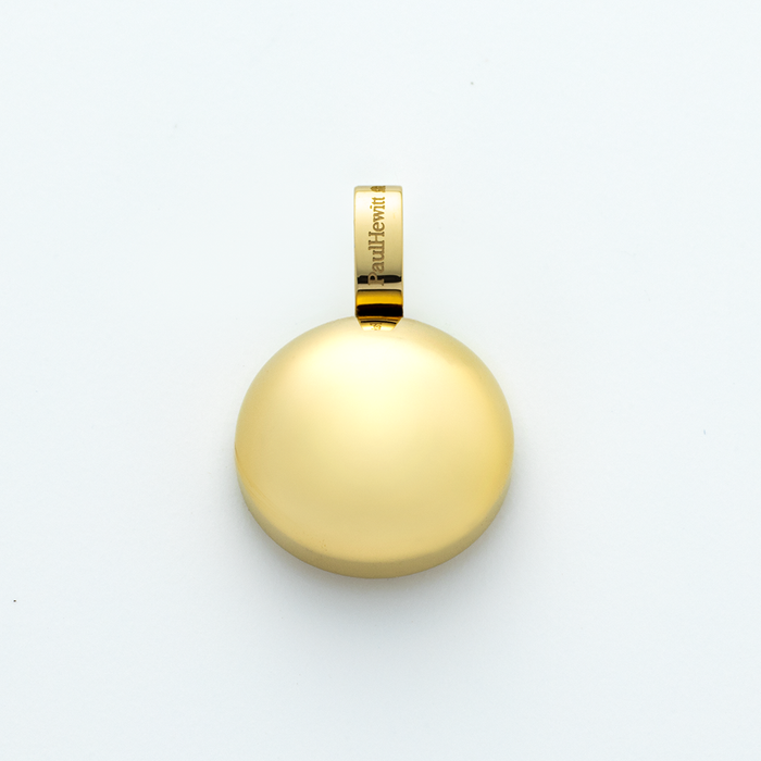 Hemisphere Pendant Gold