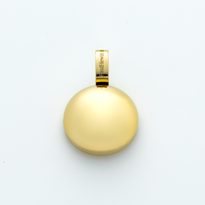 Hemisphere Pendant Gold