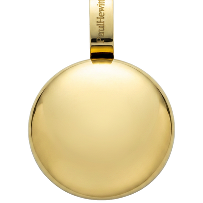 Hemisphere Pendant Gold