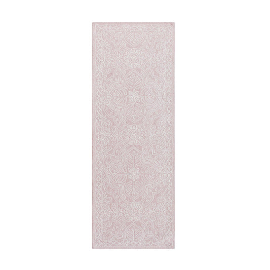 Henna Handtufted NZ Wool Runner Blush 70x200cm