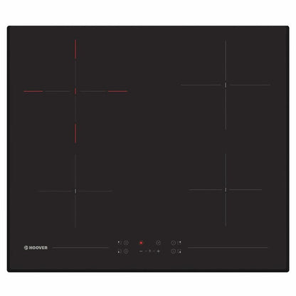 Hoover 60cm 4 Zone Built-In Electric Hob - Black | HH64DB3T from DID Electrical - guaranteed Irish, guaranteed quality service. (6890810507452)