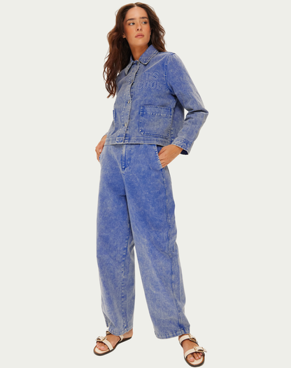 Hope Barrel Indigo Pants