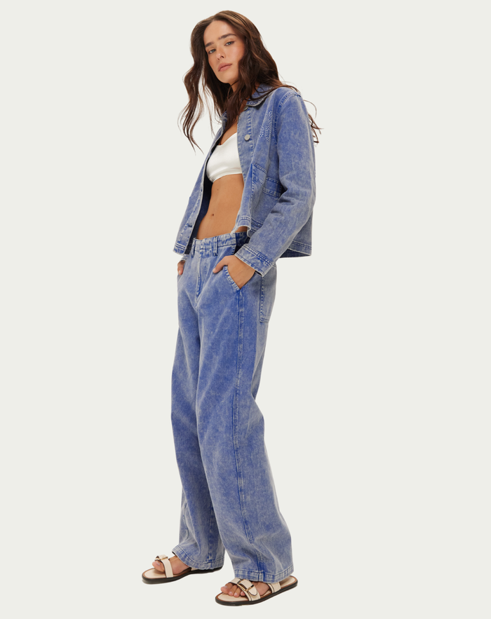 Hope Barrel Indigo Pants