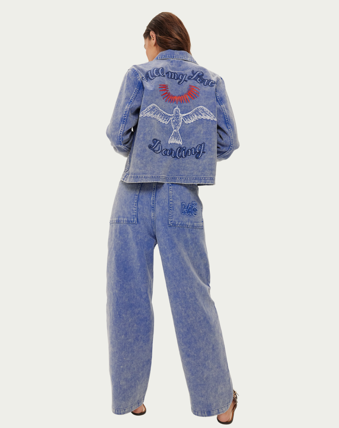 Hope Barrel Indigo Pants