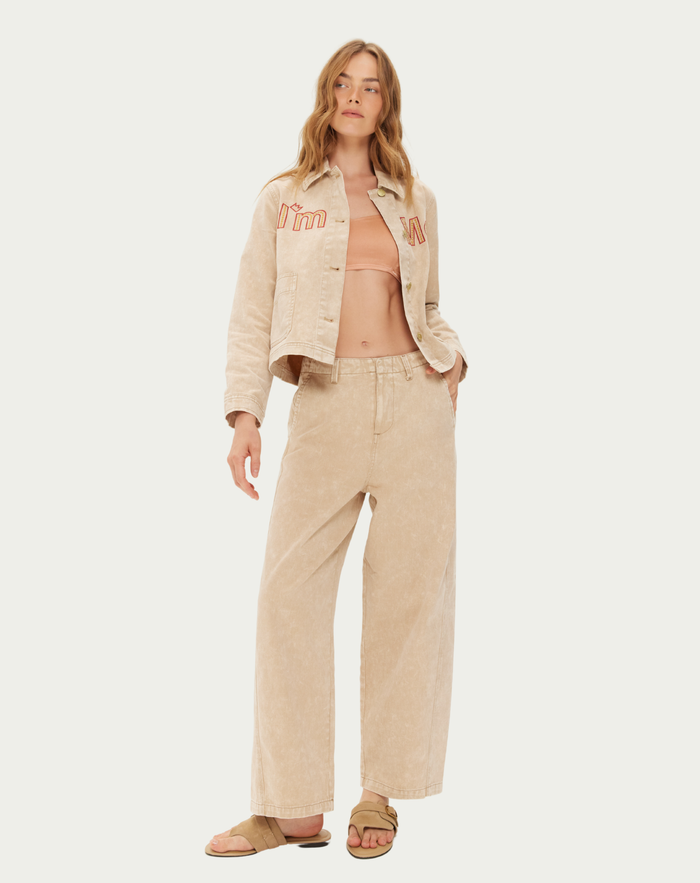 Hope Barrel Stone Pants