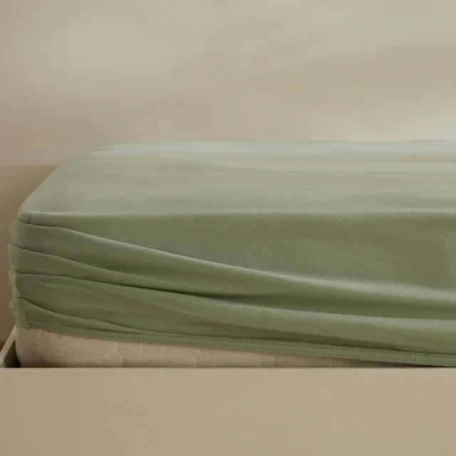 Housse de matelas Jersey Karaca Home, 100x200+30 cm, Menthe
