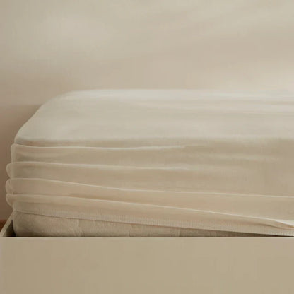 Housse de matelas Jersey Karaca Home, 120x200+30 cm, Crème