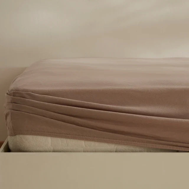 Housse de matelas Jersey Karaca Home, 140x200+30 cm, Beige