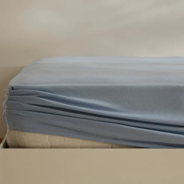 Housse de matelas Jersey Karaca Home, 140x200+30 cm, Bleu