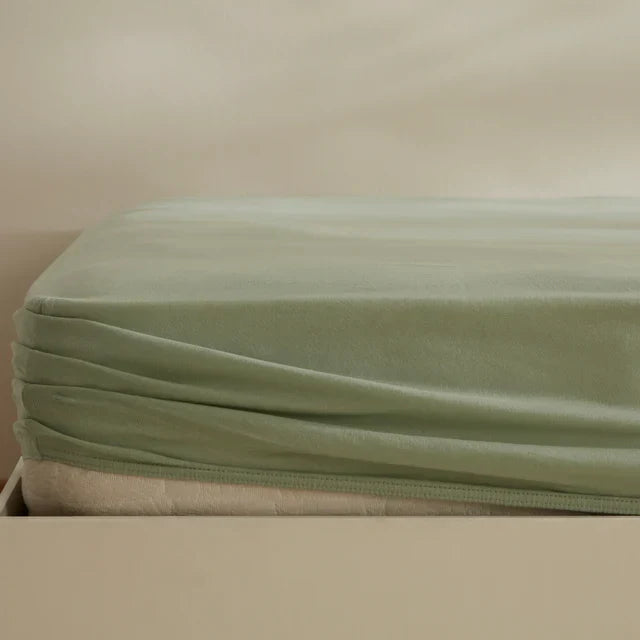 Housse de matelas Jersey Karaca Home, 140x200+30 cm, Menthe