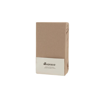 Housse de matelas Jersey Karaca Home, 160x200+30 cm, Beige