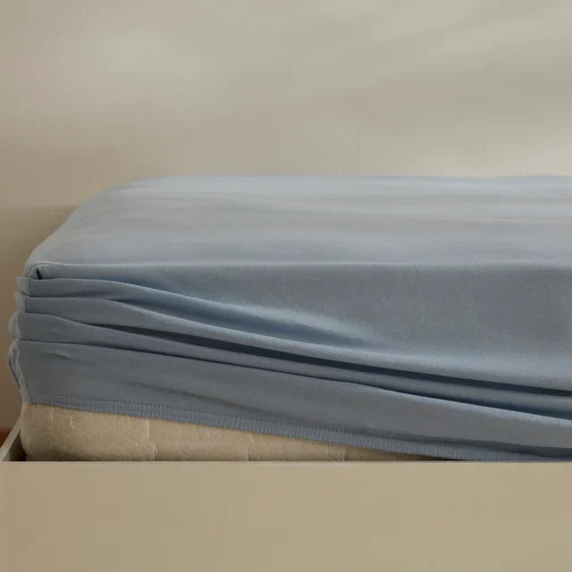 Housse de matelas Jersey Karaca Home, 160x200+30 cm, Bleu